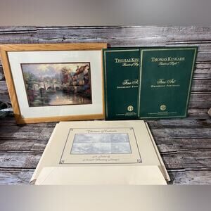 Thomas Kinkade Print Collection COA